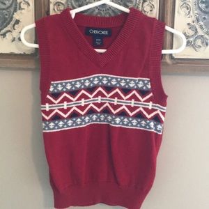 Little boys’ sweater vest